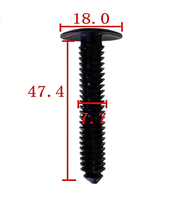 Clips de voiture et attaches en plastique de qualité supérieure, clips pour sapin de Noël 06779