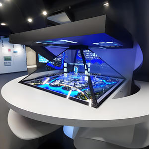 Pantalla de proyección holográfica que llama la atención las 24 horas Imágenes flotantes <span class=keywords><strong>3D</strong></span> de ojo desnudo <span class=keywords><strong>para</strong></span> publicidad - Product Image 4