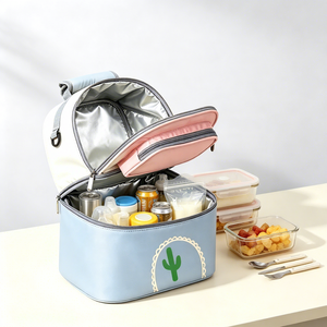 Large Capacity <b>Backpacks</b> <b>Cooler</b> Bag Waterproof Nylon Breast Milk Insulated <b>Backpack</b> Food <b>Cooler</b> Bag Insulated Picnic <b>Backpack</b> - Product Image 4