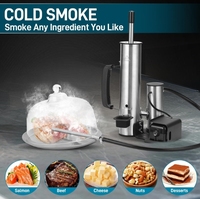 PIOEN Advanced Portable sans fil électrique fumeur dernière mise à niveau générateur de fumeur froid boîte à fumer chaud/froid gaz meubles d'extérieur