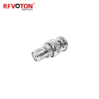 Adaptador Coaxial RF de Conector de Antena BNC Macho a Mini UHF Hembra, Suministro de Fábrica al por Mayor