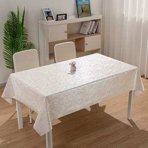 <span class=keywords><strong>Tovaglia</strong></span> in PVC effetto perla iridescente RNPT, <span class=keywords><strong>tovaglia</strong></span> <span class=keywords><strong>bianca</strong></span> in plastica solida, <span class=keywords><strong>tovaglia</strong></span> boho per banchetti, <span class=keywords><strong>tovaglia</strong></span> rettangolare. - Product Image 5