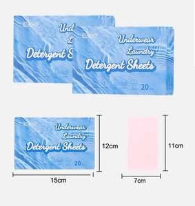 Hojas de Detergente para Ropa KELEE, Ecológicas, Cuidado Profundo, Hojas para Lavar Ropa Interior, Venta al por Mayor, Marca Privada - Product Image 6