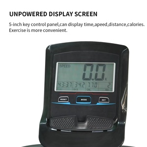 Tapis roulant commercial incurvé Cheernin auto-alimenté à courroie à lattes mécaniques, éco-responsable, avec écran LCD 5 pouces pour adultes - Product Image 5