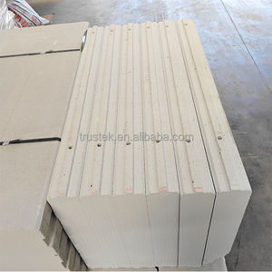 Concreto Aéreo Autoclavado Branco de Alta Qualidade (AAC) Edifício Oco Paver Polímero Decorativo Tijolos Parede Alvenaria Porosa - Product Image 2