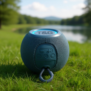 T&G Portable Bluetooth <b>Speaker</b> Mini Wireless Waterproof With Carry Loop For Outdoor Use - Product Image 3