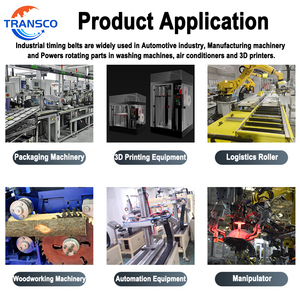 Courroie <span class=keywords><strong>de</strong></span> <span class=keywords><strong>distribution</strong></span> à grande vitesse en caoutchouc Kevlar personnalisée par fabricant à haut rendement pour l'industrie électronique industrielle alimentaire et agricole - Product Image 5
