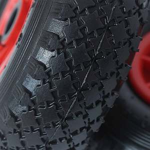 PNEUMATIC WHEEL FOR TROLLIES WITH <b>PLASTIC</b> <b>DISC</b> IDEAL STAR 260x85 mm - capacity 150 kg - Product Image 3