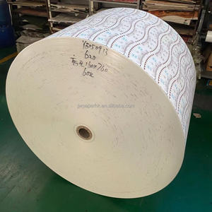 Papier Kraft Enduit de PE de Qualité Alimentaire, Biodégradable, Écologique, Imperméable, Recyclable, pour la Fabrication de Gobelets en Rouleau et de Ventilateurs en Papier Jetables - Product Image 1