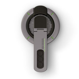 Support de téléphone universel rotatif à 360° en alliage d'aluminium magnétique double face avec anneau souple et bouton de fixation anti-stress - Product Image 2