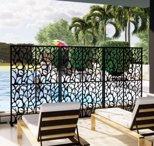 Autoportante Mobile Office Privacidade Tela Estilo Moden com Laser Cut Painel <span class=keywords><strong>Waterproof</strong></span> Mobile Room Divisor - Product Image 5