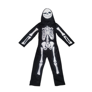 2025 Halloween niños fantasma vestido-vampiro juego de rol niños <span class=keywords><strong>disfraces</strong></span> de Halloween gafas brillantes y hoz capa negra larga - Product Image 5