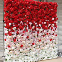 Panneau mural en tissu 5D personnalisé, fleurs de cerisier, toile de fond, support mural, décoration murale factice pour décoration de meubles de mariage, fond