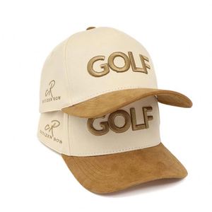 Casquettes de baseball bicolores à logo personnalisé, visière incurvée, unisexe, décontractées, pour le voyage et les activités de plein air, ajustables, en polyester/coton - Product Image 6