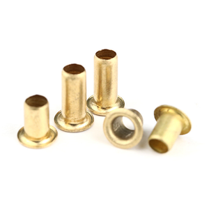 Remache Metálico Personalizado <span class=keywords><strong>de</strong></span> Doble Cabeza, Plateado, Negro y Dorado, Remache Decorativo <span class=keywords><strong>de</strong></span> Latón con Recubrimiento <span class=keywords><strong>de</strong></span> Níquel para <span class=keywords><strong>Cuero</strong></span> - Product Image 3