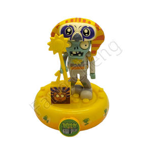 Plants <span class=keywords><strong>Vs</strong></span>. Zombies Mini World Stamp Series Blind Box Scene Figurines Gashapon pour Cadeaux - Product Image 5