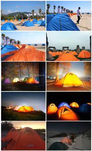 Bastones de Aluminio Ligeros para 2-3 Personas, Tipo Recto, Resistentes al Viento y al Agua, para Senderismo y Montañismo, Aptos para las Cuatro Estaciones - Product Image 6