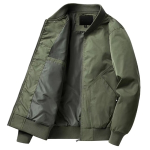Chaqueta de Piloto Estilo Aviador Personalizada de Poliéster, Algodón y Satén, Fabricante de Chaquetas Bomber - Product Image 4