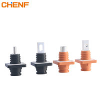 Connecteur de câble terminal étanche IP67 CHENF 200/250A mâle/femelle pour systèmes d'alimentation, stockage d'énergie, orange/noir
