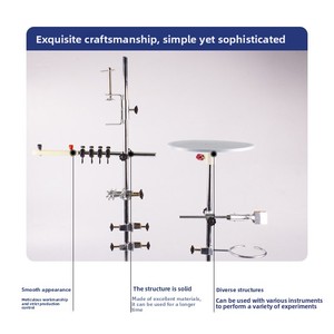 Soporte de Experimentos Multifuncional con Marco de Hierro de Gran Tamaño para Enseñanza de Física y Biología en Escuelas Secundarias - Product Image 4