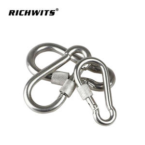 Crochets à ressort en acier inoxydable 304 316 Boucles de sécurité Laisse pour chien Rigging - Product Image 2