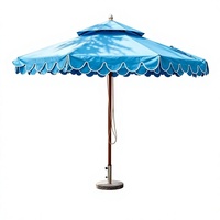 Parasol de terrasse transfrontalier à finition grain de bois, structure en alliage d'aluminium, double auvent à bord ondulé, grand parasol d'ombrage pour hôtel
