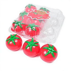 Promotional TPR <b>Tomatoes</b> Stress Relief Squishy Toy for Relaxation and Fun - Product Image 1