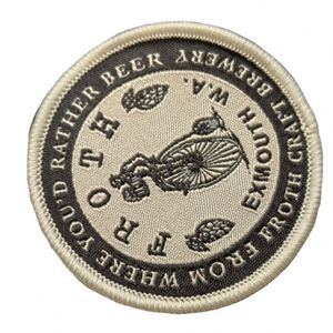 Écusson tissé personnalisé pour vêtements, accessoires vestimentaires, patch de pompier américain, écussons brodés pour uniforme - Product Image 2