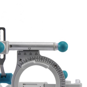 Chất lượng hàng đầu đo thị lực cụ TPV-9000 trắng kim loại Titanium Ống kính thử nghiệm khung Trail khung cho kính cửa hàng - Product Image 4