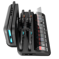YJT-WCT2002 Station de charge Switch 2, chargeur Joycon Switch 2 et collecte de cartes
