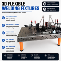 Kit de positionnement et de serrage pour table de soudage 3D, dispositifs de fixation réglables pour la fabrication de structures en acier
