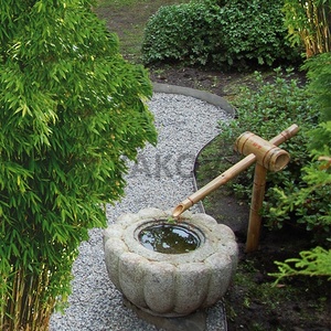 <strong>Japanese</strong> Zen Garden Wash <strong>Stone</strong> Water Basin Kiku Bachi - Product Image 2