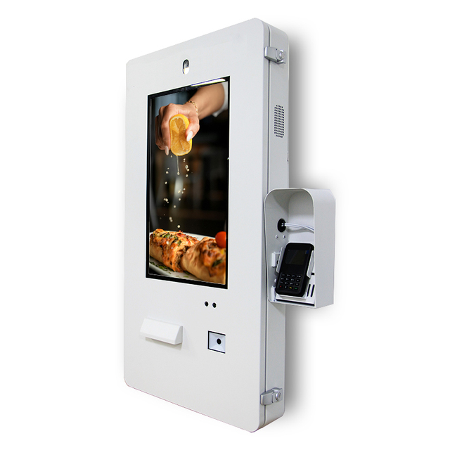21.5\" IP65 Waterproof Outdoor POS Payment Terminal Machine Self-Service Ordering Kiosk for Parking Fast Food Fast Payment