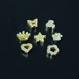 Venta al por mayor de moda personalizada oro rosa dorado 10mm encanto gato DIY nombre personalizado mascota perro <span class=keywords><strong>Collar</strong></span> - Product Image 5