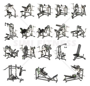 Máquina de Sentadillas con Carga de Discos SM PM para Gimnasio Comercial, Sistema de 3 Horquillas, Tecnología SmartStrength, Entrenamiento de Cadera - Product Image 5