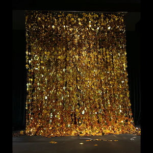 <span class=keywords><strong>JONAS</strong></span> - Decoración de Pared para Fiestas con Lentejuelas Plateadas, Adornos Colgantes, Decoración de Tiendas en Línea, Metal de Alta Calidad - Product Image 2