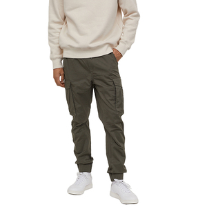 <span class=keywords><strong>Pantaloni</strong></span> Cargo da Uomo Personalizzati OEM in Twill di Cotone Elasticizzato, <span class=keywords><strong>Pantaloni</strong></span> <span class=keywords><strong>Jogger</strong></span> Affusolati con Tasche, <span class=keywords><strong>Pantaloni</strong></span> Chino Casual <span class=keywords><strong>Beige</strong></span> - Product Image 6