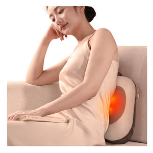 Almohada electrónica inteligente para masaje de pierna, cuello, hombros y cintura, masajeador de espalda Shiatsu portátil con calor - Product Image 1