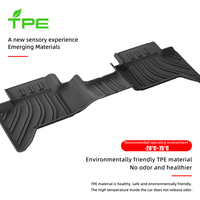 Tapis de sol de voiture 3D TPE personnalisé revêtements de sol imperméables pour Toyota Land Cruiser LC250 2024 RHD Fuel 7 Seats