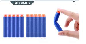 Blaze <span class=keywords><strong>Storm</strong></span> Darts Blaster para niños Fiesta de cumpleaños Juguete de tiro Caja de exhibición de plástico con 10 balas blandas Eva - Product Image 5