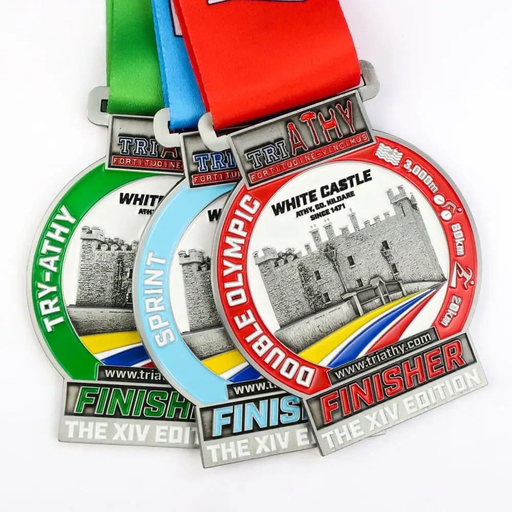 Custom Goedkope Prijs Races Award Gift Souvenir Voor Wedstrijd Metalen Medaille