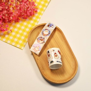 Stock d'autocollants d'oiseaux cardinaux de Noël prêts à l'emploi décalcomanies adhésives personnalisées en vrac vacances nature - Product Image 5