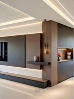 Système de dressing modulaire autoportant, réglable et facile à assembler, gris foncé, pour chambre, salle de sport et villa