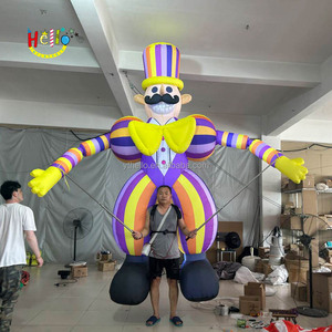 Costume de parade gonflable de nouvelle conception, marionnette de <span class=keywords><strong>clown</strong></span> gonflable qui marche et danse - Product Image 4