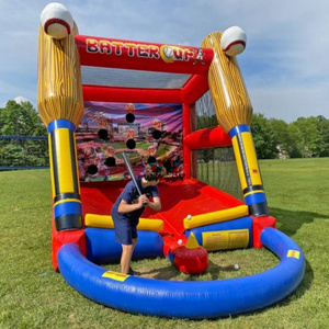 कार्निवल खेल <span class=keywords><strong>inflatable</strong></span> बेसबॉल खेल खेल बिक्री के लिए <span class=keywords><strong>inflatable</strong></span> बल्लेबाज ऊपर चाय खेल - Product Image 1