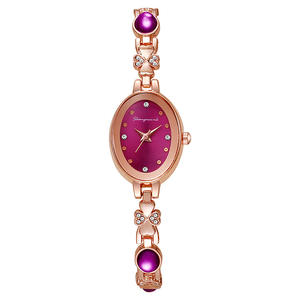 Reloj de Pulsera Deportivo Ovalado de Estilo Retro, Simple, Elegante y de Lujo Ligero, con Alarma, Unisex - Product Image 6