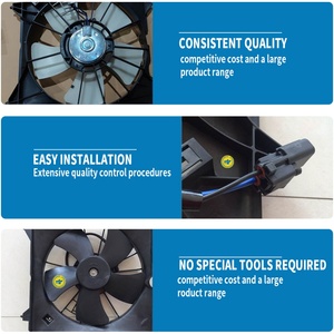 Ventilador de Refrigeración del Radiador 19015-5A2-A01 19015-R60-U01 1920-RWK-J01 para Honda Accord 2.0 CR1 2013 2014 - Product Image 3