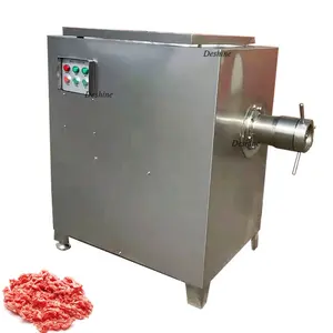 Máquina de corte de carne congelada, moedor industrial de carne congelada para venda com osso mince