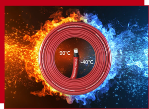 <span class=keywords><strong>สาย</strong></span>เคเบิลโซลาร์เซลล์ DC แบบมีฉนวน XLPE ขนาด 4 มม. 6 มม. <span class=keywords><strong>ทน</strong></span>แรงดันสูง IP65 สำหรับใช้งานในอุตสาหกรรมและสถานีไฟฟ้า  ลดราคาพิเศษ - Product Image 4