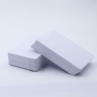 Carte d'identité vierge en PVC imprimable par jet d'encre, compatible avec les imprimantes RFID NFC, contrôle d'accès, 85,5x54 mm, étanche, puce TK4100